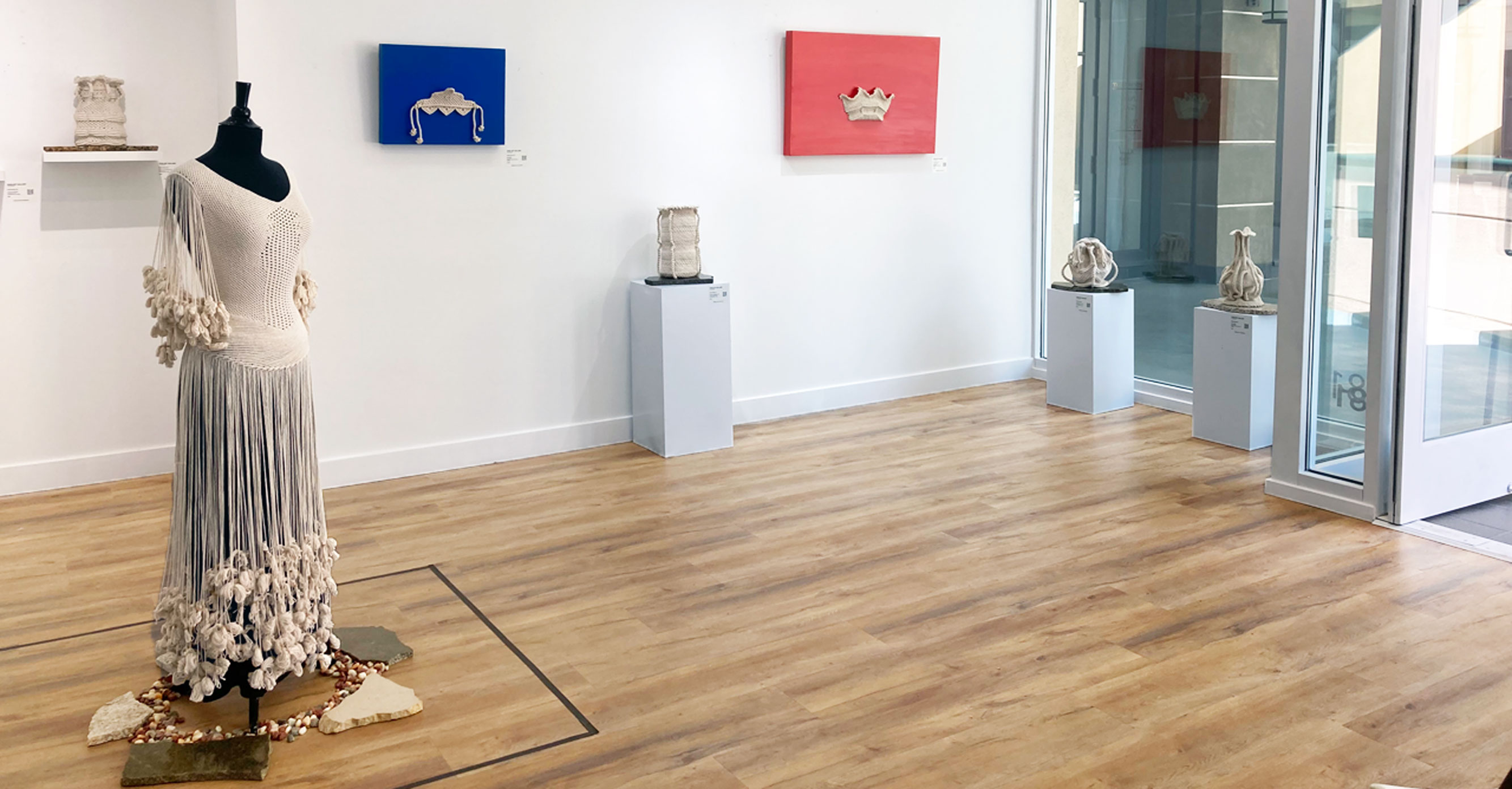 Darlyn Susan Yee's solo show, Textile Transformations: Redefining Fiber Sculpture, at Ryan Art Gallery, Rolling Hills Estates, CA